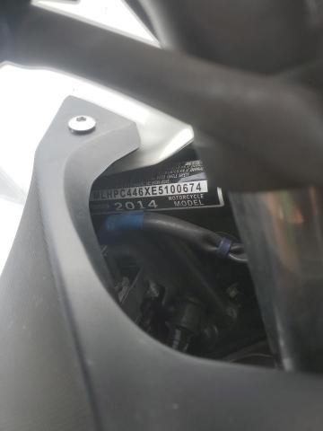 2014 HONDA CBR500 R MLHPC446XE5100674