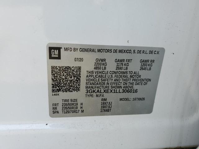 2020 GMC TERRAIN DE 3GKALXEX1LL306016