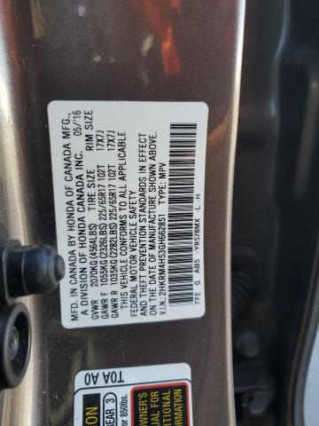 2016 HONDA CR-V EX - 2HKRM4H53GH662851