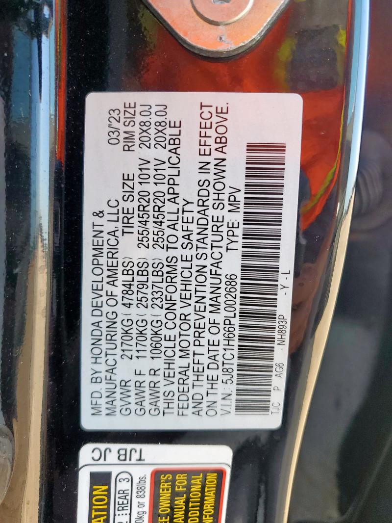 2023 ACURA RDX A-SPEC 5J8TC1H66PL002686