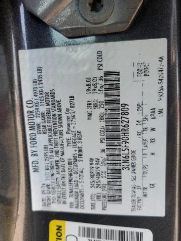 2017 LINCOLN MKZ RESERV 3LN6L5F90HR627809