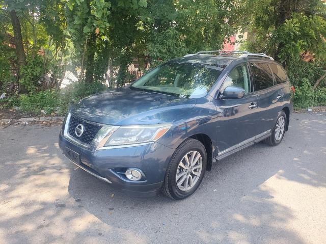 NISSAN PATHFINDER 2014 blue 4dr spor gas 5N1AR2MN3EC700172 photo #3
