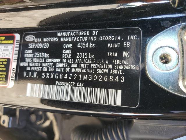 2021 KIA K5 GT LINE - 5XXG64J21MG026843