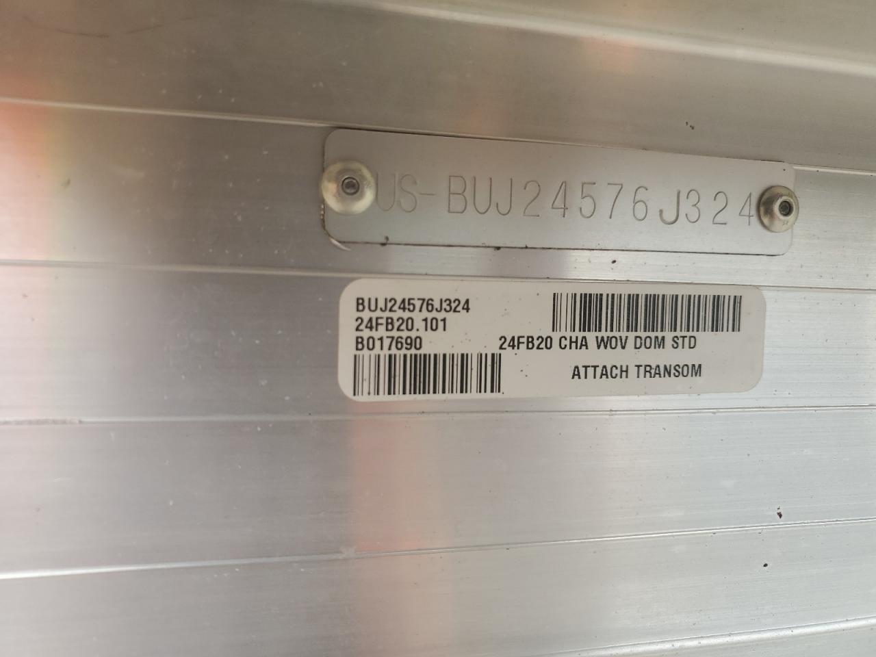 Lot #3277009241 2024 SUN TRACKER BOAT