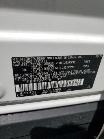 2024 TOYOTA RAV4 XSE 2T3E6RFV0RW078119