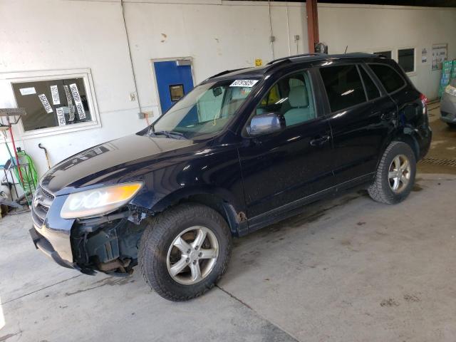 HYUNDAI SANTA FE G 2007 blue  gas 5NMSG13D17H081867 photo #1