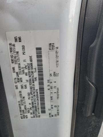 2016 FORD TRANSIT T-250 1FTYR1YMXGKB50475