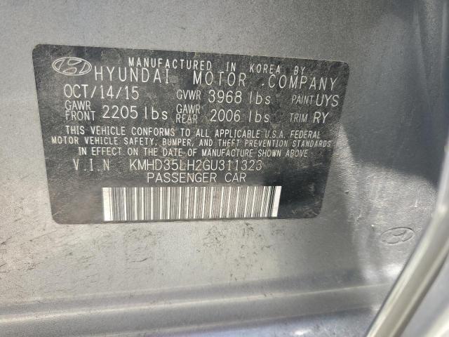 2016 HYUNDAI ELANTRA GT KMHD35LH2GU311323