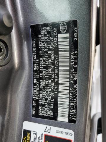 2016 TOYOTA CAMRY LE - 4T1BF1FK1GU182022