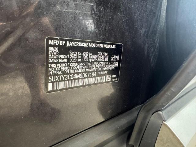 2021 BMW X3 SDRIVE3 5UXTY3C04M9D97184
