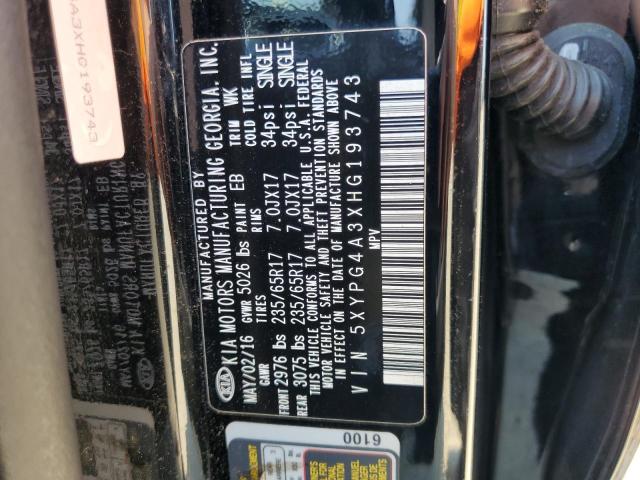 2017 KIA SORENTO LX - 5XYPG4A3XHG193743