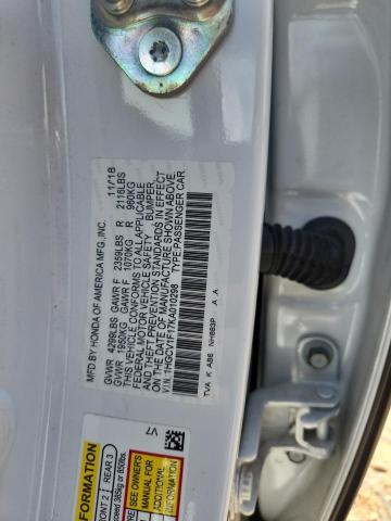 2019 HONDA ACCORD LX 1HGCV1F17KA010298