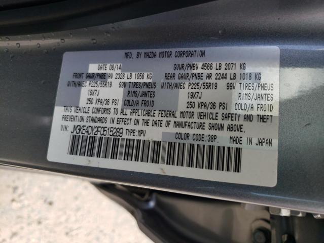 2015 MAZDA CX-5 GT JM3KE4DY2F0515289