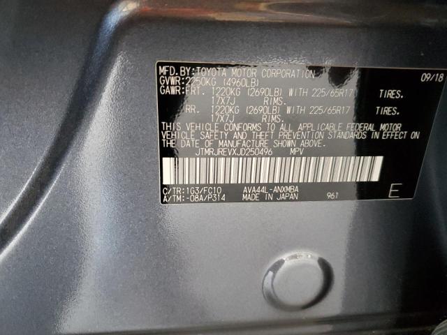 2018 TOYOTA RAV4 HV LE JTMRJREVXJD250496