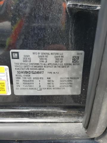 2016 BUICK ENCLAVE - 5GAKVBKD1GJ348417