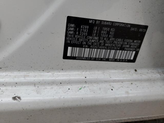 2020 SUBARU IMPREZA 4S3GTAB6XL3731874