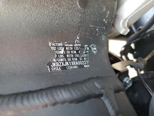 2024 KAWASAKI ZX636 K JKBZXJK1XRA002379