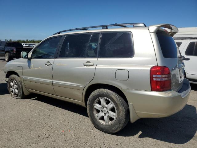 TOYOTA HIGHLANDER 2001 tan 4dr spor gas JTEGF21A210007559 photo #3