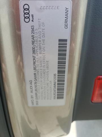 2021 AUDI A7 PREMIUM WAUR2AF24MN012335