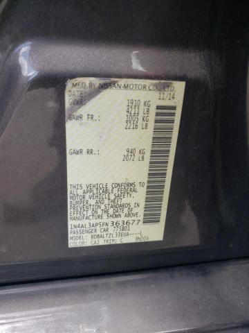 2015 NISSAN ALITMA 1N4AL3AP5FN363677