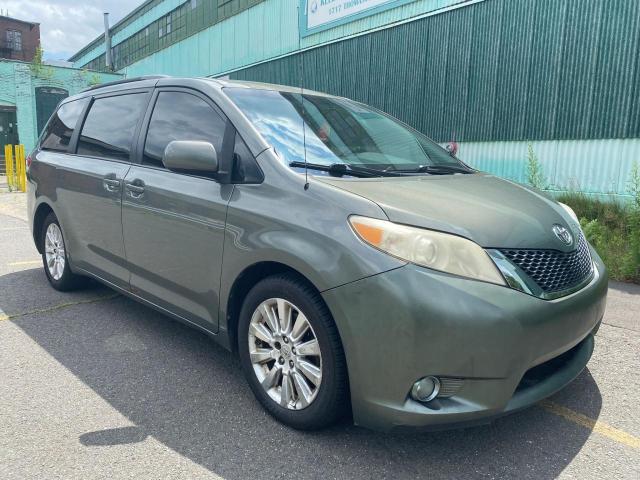 TOYOTA SIENNA XLE 2011 green sports v gas 5TDDK3DC3BS023855 photo #1