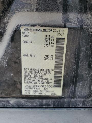 2017 NISSAN ALTIMA 2.5 - 1N4AL3AP8HC207602