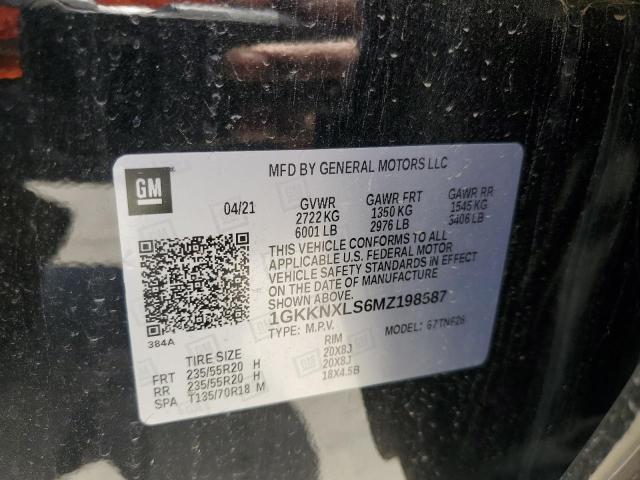 2021 GMC ACADIA DENALI - 1GKKNXLS6MZ198587
