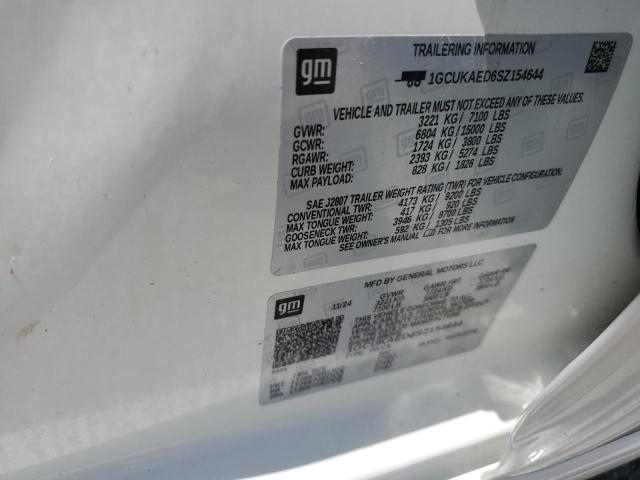2025 CHEVROLET SILVERADO - 1GCUKAED6SZ154644