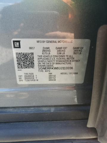 2018 CHEVROLET TRAVERSE L 1GNERFKW0JJ113336