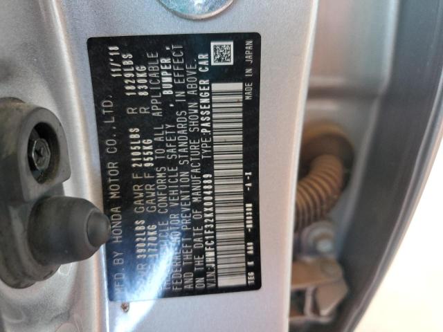2019 HONDA CIVIC EX JHMFC1F32KX004889