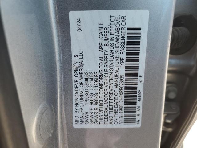 2024 HONDA CIVIC SPOR 19XFL2H8XRE026939