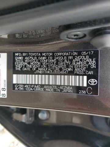 2018 TOYOTA CAMRY L JTNB11HK3J3004847