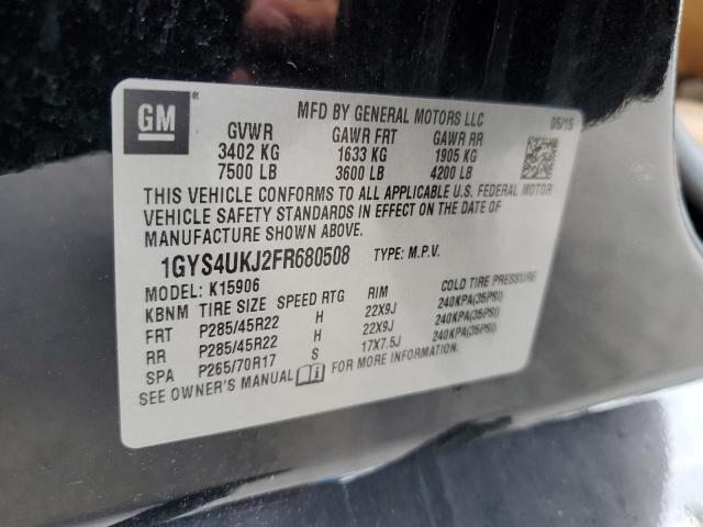 2015 CADILLAC ESCALADE E 1GYS4UKJ2FR680508