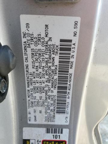 2010 TOYOTA TACOMA - 5TENX4CN6AZ698275