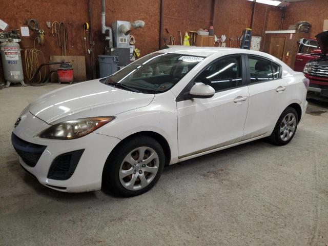 MAZDA 3 I 2010 white  gas JM1BL1SG2A1337247 photo #1
