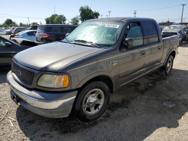 FORD F150 SUPER 2003 gray  gas 1FTRW076X3KD82417 photo #1