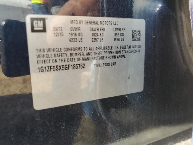 2016 CHEVROLET MALIBU 1G1ZF5SX5GF186762