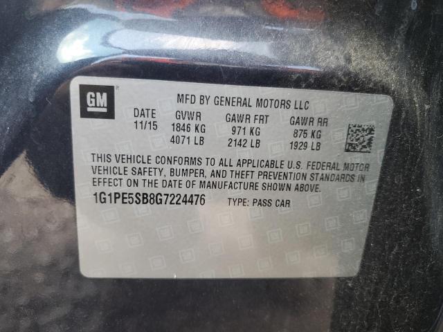 2016 CHEVROLET CRUZE LIMI 1G1PE5SB8G7224476