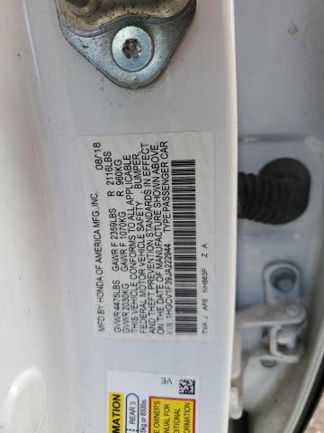 2018 HONDA ACCORD SPO 1HGCV1F39JA222944