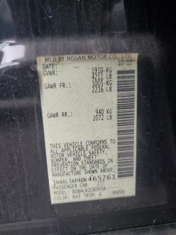 2013 NISSAN ALTIMA 2.5 - 1N4AL3AP4DN465761