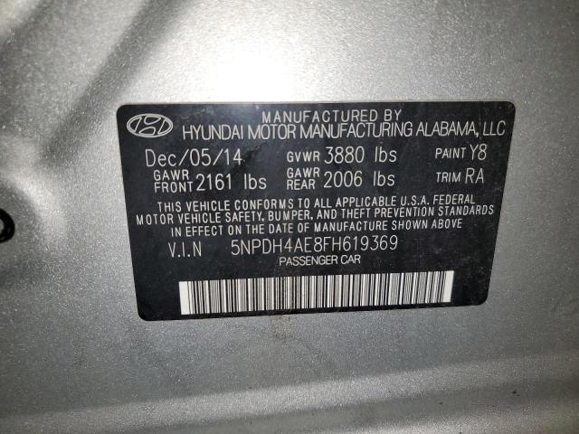 2015 HYUNDAI ELANTRA SE - 5NPDH4AE8FH619369