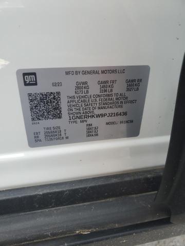 2023 CHEVROLET TRAVERSE L 1GNERHKW9PJ216436