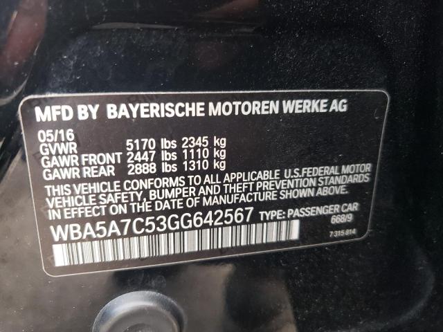 2016 BMW 528 XI WBA5A7C53GG642567