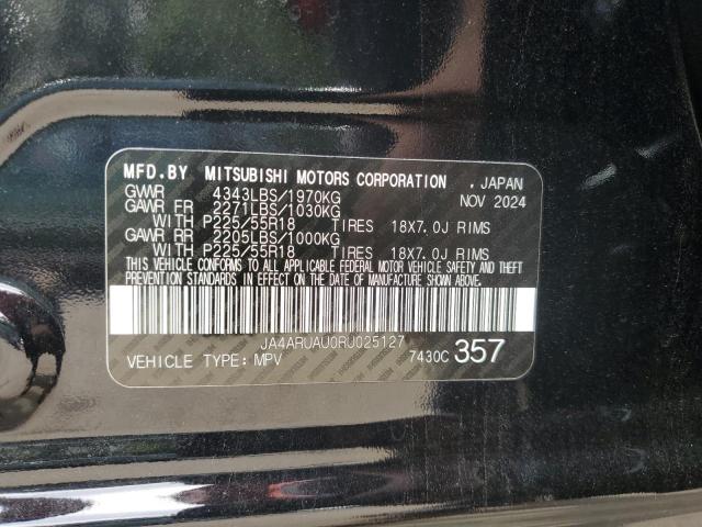2024 MITSUBISHI OUTLANDER - JA4ARUAU0RU025127