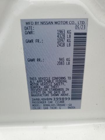 2023 NISSAN ALTIMA SV 1N4BL4DV8PN399899