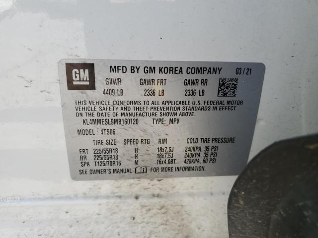 2021 BUICK ENCORE GX KL4MMESL9MB160120