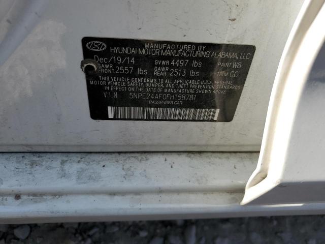 2015 HYUNDAI SONATA SE - 5NPE24AF0FH158781