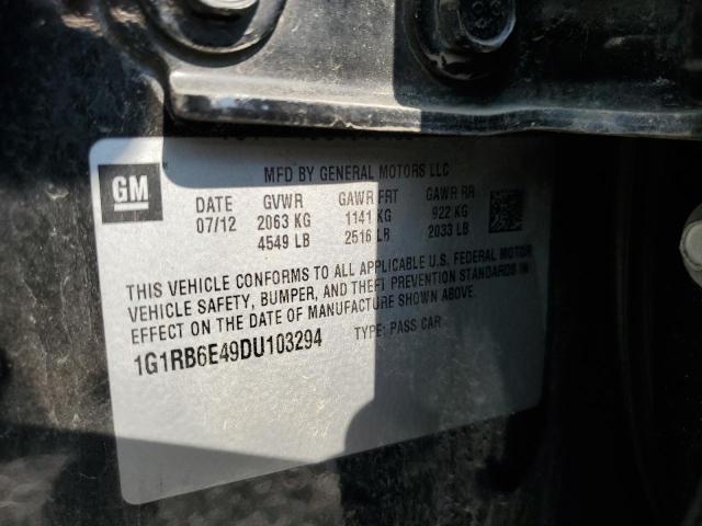 2013 CHEVROLET VOLT - 1G1RB6E49DU103294
