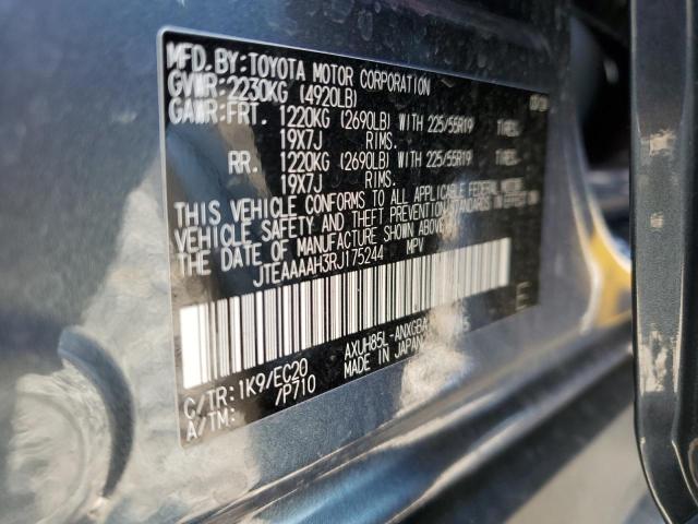 2024 TOYOTA VENZA LE JTEAAAAH3RJ175244