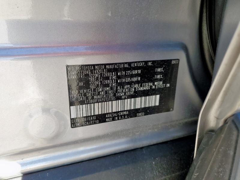 2023 TOYOTA RAV4 XLE P - 4T3B6RFV4PU137785